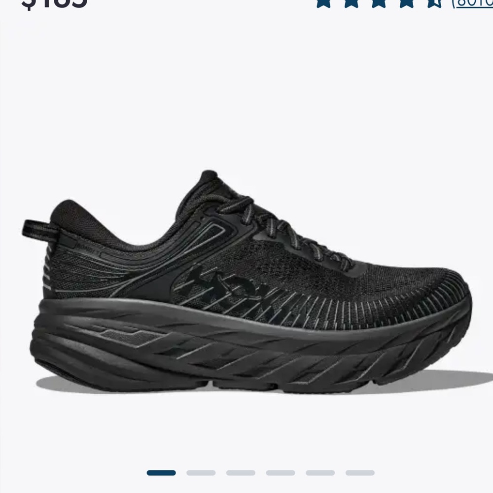 Hoka Bondi 7 All Black